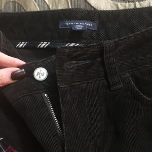 Chocolate corduroy Tommy Hilfiger pants